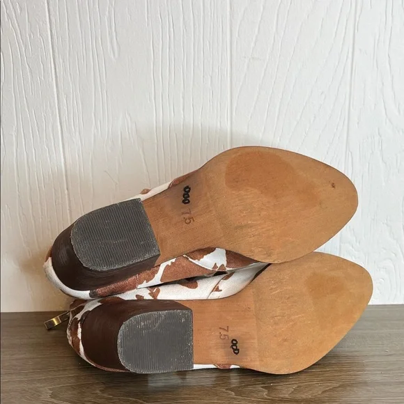 Arider Girl Eleven Cow Print Ankle Boot 7.5 - Picture 8 of 8